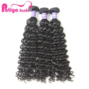 Cheveux naturels malaisiens, cheveux vierges bruts, deep wave, qualité 12a, tissage double trame, commande en ligne, par lot