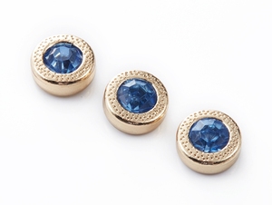 Özel logo yüksek kalite dekorasyon rhinestone metal kot perçin kristal perçin - Product Image 5