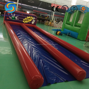 Gigante/Mini PVC inflable Bowling set con inflable <span class=keywords><strong>bolos</strong></span> carril divertido balanceo bola juego buen <span class=keywords><strong>precio</strong></span> - Product Image 4