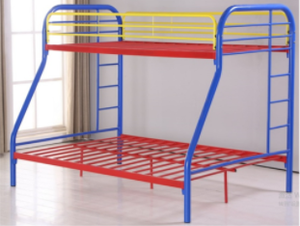 <span class=keywords><strong>Lit</strong></span> <span class=keywords><strong>superposé</strong></span> coloré pour enfants, meubles scolaires, cadre de <span class=keywords><strong>lit</strong></span> solide sécurité en métal - Product Image 3