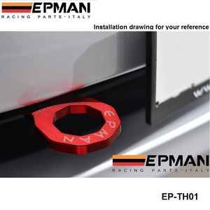 Crochet de <span class=keywords><strong>remorquage</strong></span> arrière universel EPMAN Racing pour tous les modèles de <span class=keywords><strong>voitures</strong></span>, crochet de <span class=keywords><strong>remorquage</strong></span> en aluminium EP-TH01R - Product Image 5