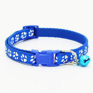 <span class=keywords><strong>Collare</strong></span> per <span class=keywords><strong>gatto</strong></span> in Nylon con impronta regolabile 12 pz/set all'ingrosso con campana - Product Image 4