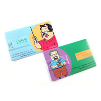 Carte vip carte de visite usb forme flash bite