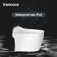 Vancoco Sourire 3 système de maison intelligente salle de bain séchage à l'air chaud électrique chauffée toilettes bidet tolite usine en Chine
