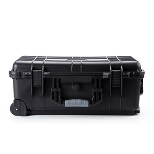 Custodia in plastica impermeabile rigida per il trasporto di una scatola di trasporto nera su misura con serratura - Product Image 4