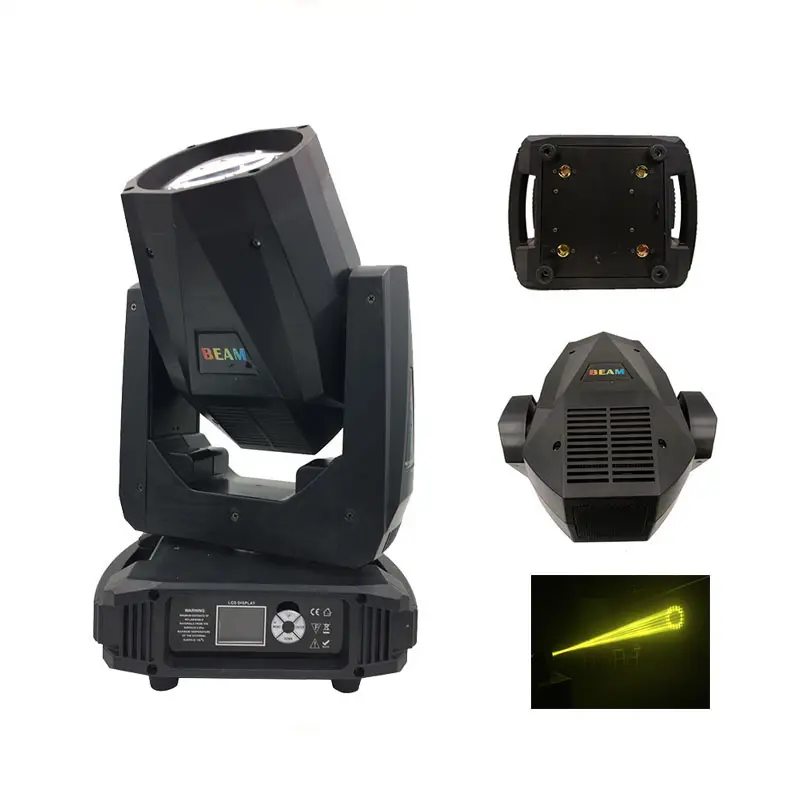 Lampu Panggung Kontrol DMX DJ Pesta Discos Club Bergerak Kepala Aula Pernikahan Gobo Spot LED Beam 80W