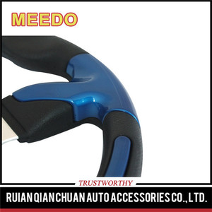 Durable usando precio bajo plana negro habló volante - Product Image 6