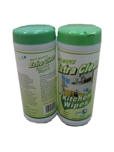 Boîte <span class=keywords><strong>de</strong></span> rangement pour lingettes humides tout usage 80pcs lingettes parfumées douces et écologiques pour le nettoyage des meubles <span class=keywords><strong>de</strong></span> salle <span class=keywords><strong>de</strong></span> bain <span class=keywords><strong>de</strong></span> cuisine - Product Image 4