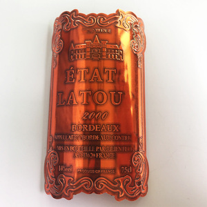 Kim Loại Nhãn Rượu Vang Nổi Nhãn Dán Cho Chai - Product Image 3
