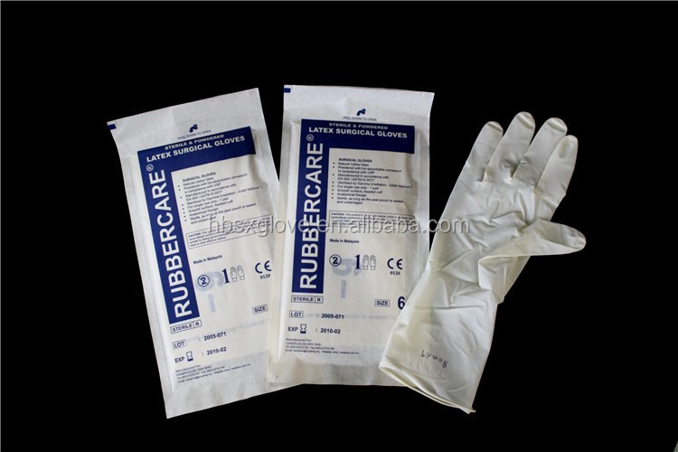 Стерильные хирургические перчатки без латекса, экспортируются в Восточную Европу, Ближний Восток