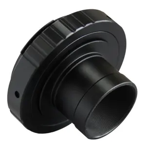 T2 yüzük Canor EOS kamera Lens adaptörü + 1.25 inç 1.25 "teleskop montaj adaptörü