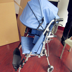 Silla de Ruedas de Aluminio Extra Ligera <span class=keywords><strong>para</strong></span> Niños con Discapacidad, Silla de Ruedas <span class=keywords><strong>para</strong></span> Subir <span class=keywords><strong>Escaleras</strong></span> - Product Image 6