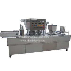 Cereal Popcorn Nuts Corn Flakes Packing Volumetric Cup Filling and Sealing Machine