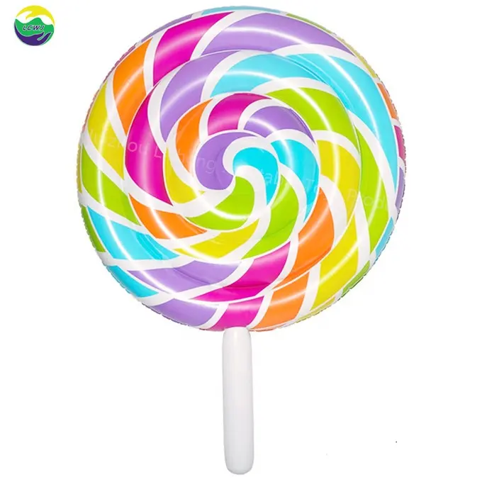 LC New Fun China Wholesale Multi Color Huge Inflatable Lollipop Float