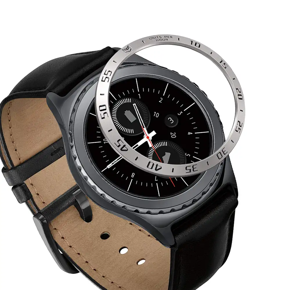 Classic design stainless steel watch baezel ring metal bezel for Galaxy watch S2