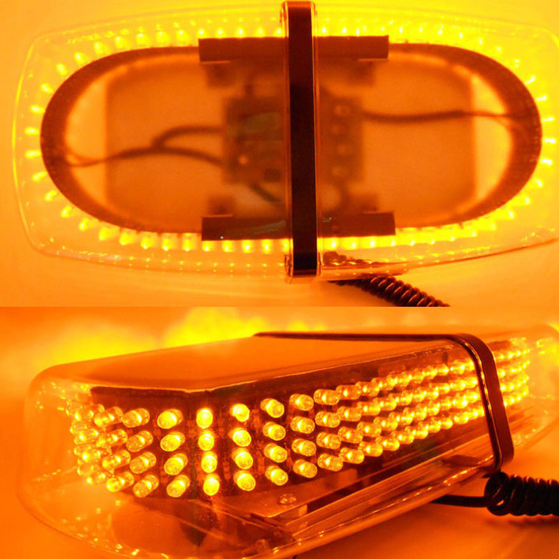 HTAUTO 12 В 20 Вт 240 светодиодный мигающий стробоскоп предупреждение Янтарный Снежный плуг безопасность верхняя аварийная световая балка