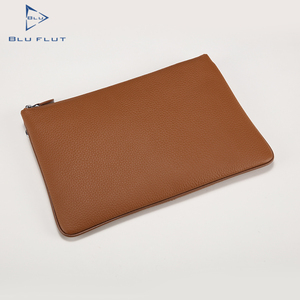 Blu Flut <span class=keywords><strong>pochette</strong></span> per gli uomini logo personalizzato vera pelle di vacchetta da <span class=keywords><strong>uomo</strong></span> avvolge <span class=keywords><strong>pochette</strong></span> durevole portafoglio porta carte - Product Image 2