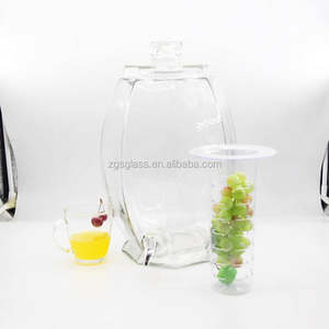 Clair Potable Potable Distributeurs De Gobelets En Verre Avec Ligne De Mesure - Product Image 3