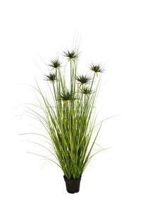 Pas cher en plastique faux artificielle oignon décoration murale herbe plante artificielle avec racines - Product Image 4
