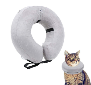 Meistverkauftes Faltbares Hundetrainingshalsband Schützendes Aufblasbares Hundehalsband Weiches E-Halsband für Hunde Komfortabel - Product Image 2