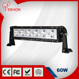 12 " 60 w seule ligne conduit barre lumineuse incurvée hors route lampe <span class=keywords><strong>de</strong></span> travail <span class=keywords><strong>conduite</strong></span> à faible - Product Image 1