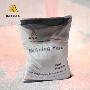 560RF Aluminium Cleaner Fluks Bubuk Berbentuk Penyulingan Fluks untuk Casting