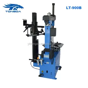 2018 China Tongda LT 900B tyre reparatie apparatuur band wisselaar met helpen arm kantelen back column tire veranderende machine voor auto