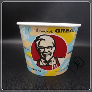 Cubo de papel personalizado para guardar comida, utensilio para guardar pollo fritado - Product Image 4