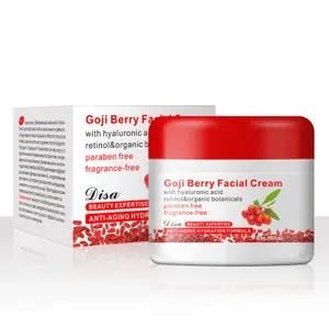 OEM Private Label Beste Aufhellung creme Goji Berry Gesichts creme Anti-Falten-Anti-Aging-Tag-und Nacht creme