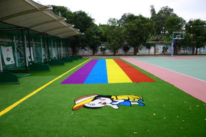 Pe herbe l'école terrain de sport utilisé golf tennis <span class=keywords><strong>football</strong></span> <span class=keywords><strong>gazon</strong></span> <span class=keywords><strong>synthétique</strong></span> <span class=keywords><strong>gazon</strong></span> artificiel - Product Image 4