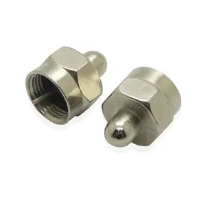 F Type 75 Ohm Terminator Coaxial Satellite TV RF Port End Caps