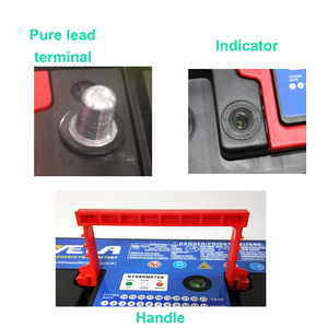 Batterie de voiture 55D23L, type MF, <span class=keywords><strong>12V</strong></span> <span class=keywords><strong>55Ah</strong></span>, plomb-acide, série JIS, état neuf - Product Image 3