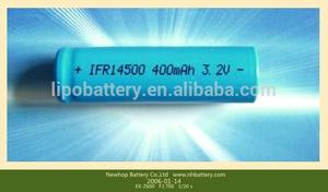 14500 batterie lithium 3.2v 400 mah für solarleuchten - Product Image 1