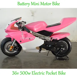 Pink Color Mini Pocket Bike 350W 250W Motorrad mit ISO