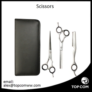 Professionnel <span class=keywords><strong>de</strong></span> Coiffure Coupe <span class=keywords><strong>De</strong></span> Cheveux <span class=keywords><strong>Ciseaux</strong></span>/Cisailles Réglable Tension et Doigt Inserts - Product Image 1