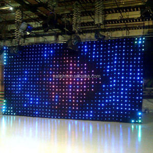 2015 led caliente video tela/led cortina de tela de novia cortina de luz led estrella de tela led estrella cortina de telón - Product Image 3