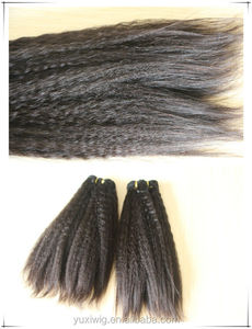 Tissage en fourrure de vison mongol 100% remy, cheveux crépus lisses naturels, tissage hd, extensions/meche, grade 10A - Product Image 4
