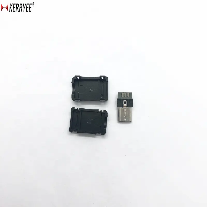 Đầu Nối Micro USB Loại B Dây Hàn 5P