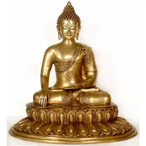 large size brass buddha statue for sale