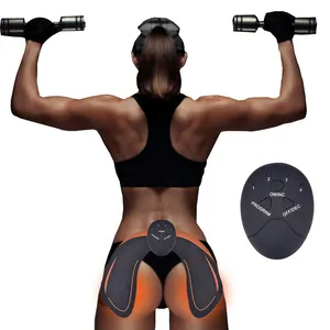 EMS臀部训练器肌肉髋关节刺激器提臀形状臀部训练器振动锻炼肌肉腹肌臀部收紧按摩器