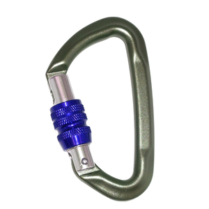 Safe Light Compact 23KN Screw Lock For Rescue Aluminum Carabiner - Product Image 2