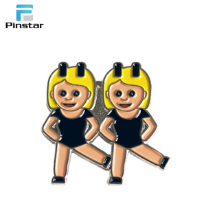 China de fábrica precio barato en forma de pájaro solapa pin insignia - Product Image 5