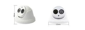 2016 nueva prueba de agua HD 1000 LÍNEAS de TV de una lámpara de cristal de la cámara del cctv cámara domo para vender BS-6027 - Product Image 4