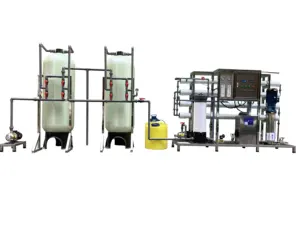 حار بيع 2000L/H خزان معالجة مياه الصناعية الغلاف الجوي مولد مياه آلة مع نظام التناضح العكسي سعر المصنع