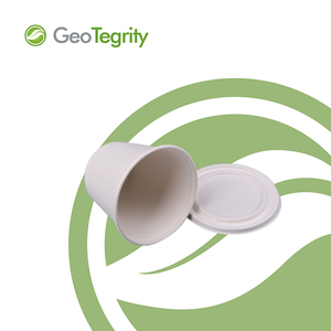 Vaso de Bagazo 100% Biodegradable de 16 oz, Recipiente para Sopa, Vaso de Papel Compostable - Product Image 4