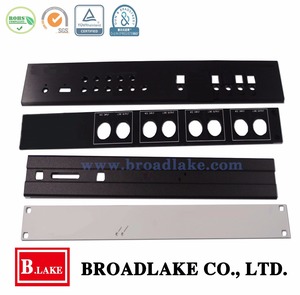 Panel frontal de aluminio fresado CNC personalizado para servicios de fabricación de audio premium - Product Image 5