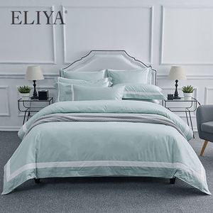 Juego de cama de algodón egipcio de lujo, personalizado, 100% algodón - Product Image 5