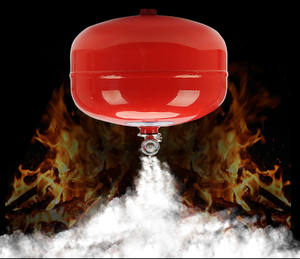 เครื่องดับเพลิงอัตโนมัติแบบผงแห้งระบบแขวนเครื่องดับเพลิง8กก. อุปกรณ์ดับเพลิงอัตโนมัติ - Product Image 5