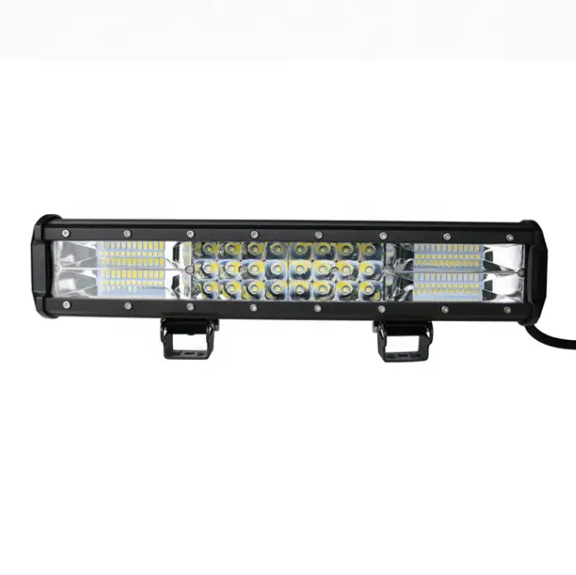 9-32V 4wd Accessories 4x4 Offroad Amber Led Bar Triple Row Amber/White Led Light Bar 4-37inch 36-504W Combo Beam Waterproof IP67
