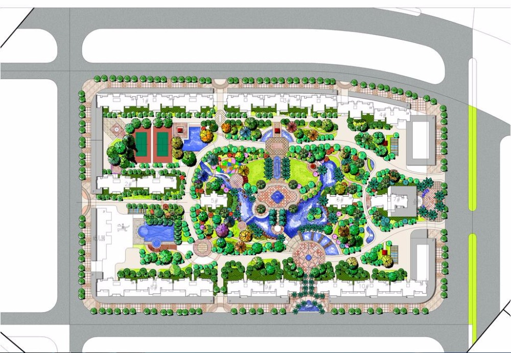 BISINI полная архитектура для заднего сада